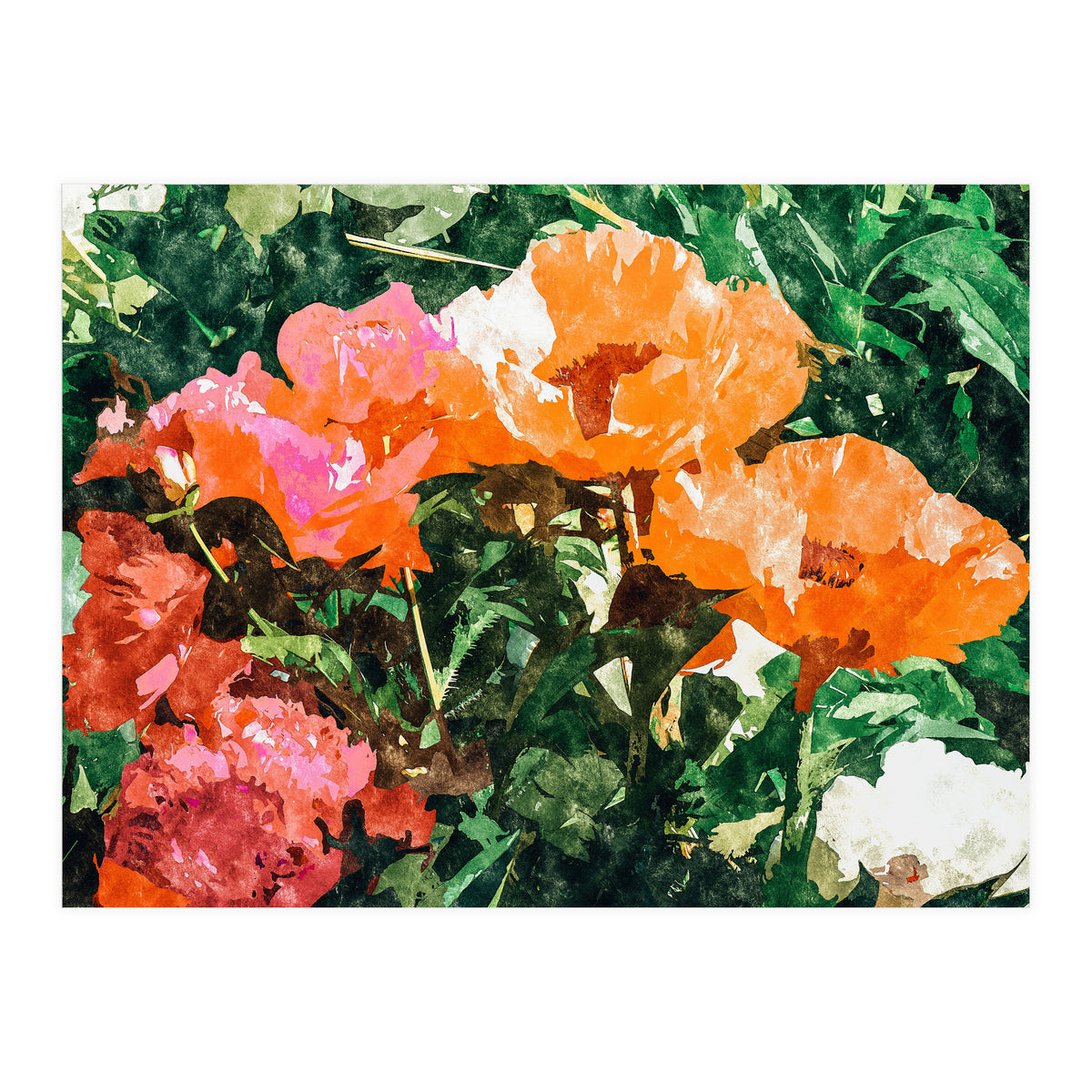 Blossoming Florals (Print Only)