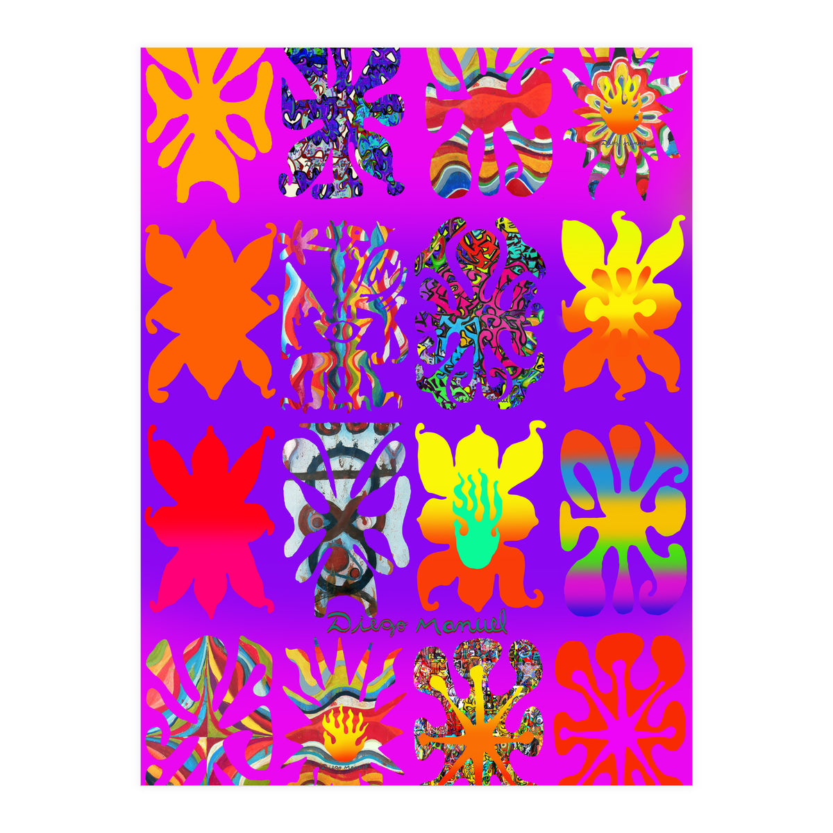 Pop Abstract 2023 Tapiz 67 (Print Only)