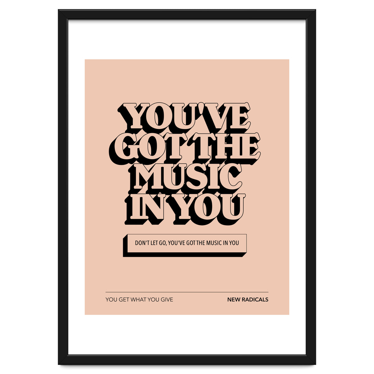 New Radicals - You Only Get What You Give