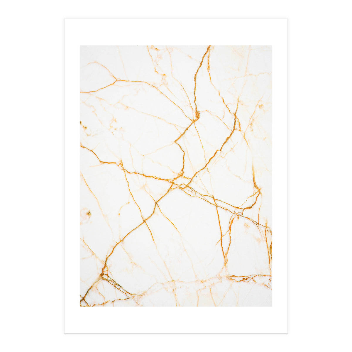 Gold And Marble (Print Only)