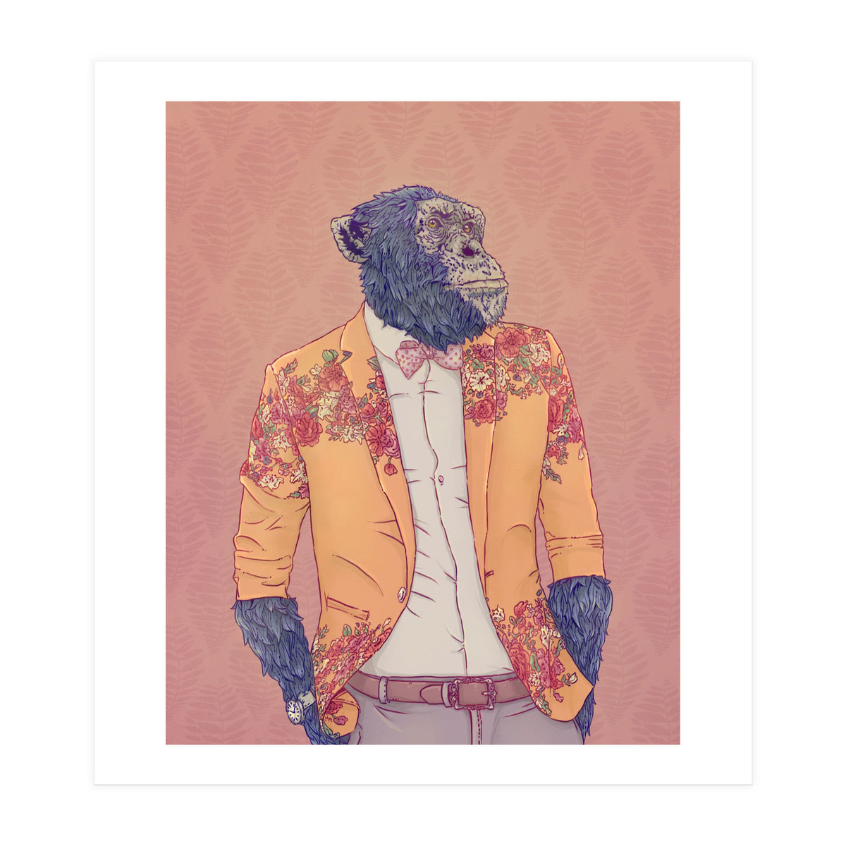 Alvin The Ape (Print Only)