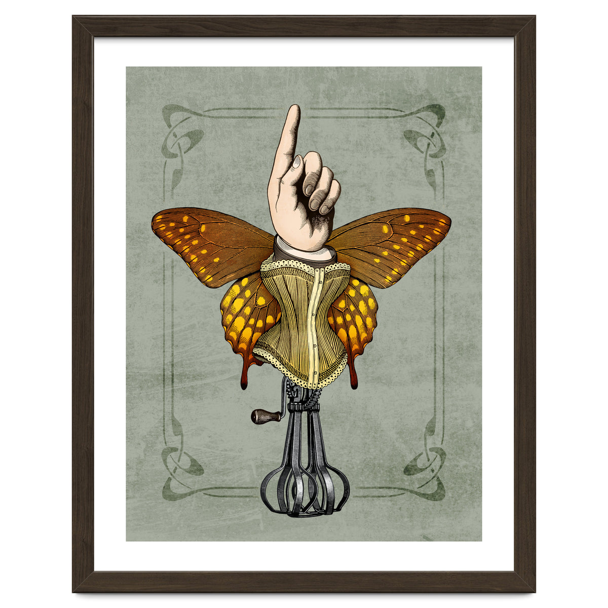 Butterhand Portrait