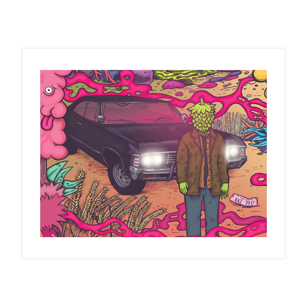 Wayward Son American Style Wheat Beer 5.0% ABV Abbeydale x Ridgeside Brewery (Print Only)