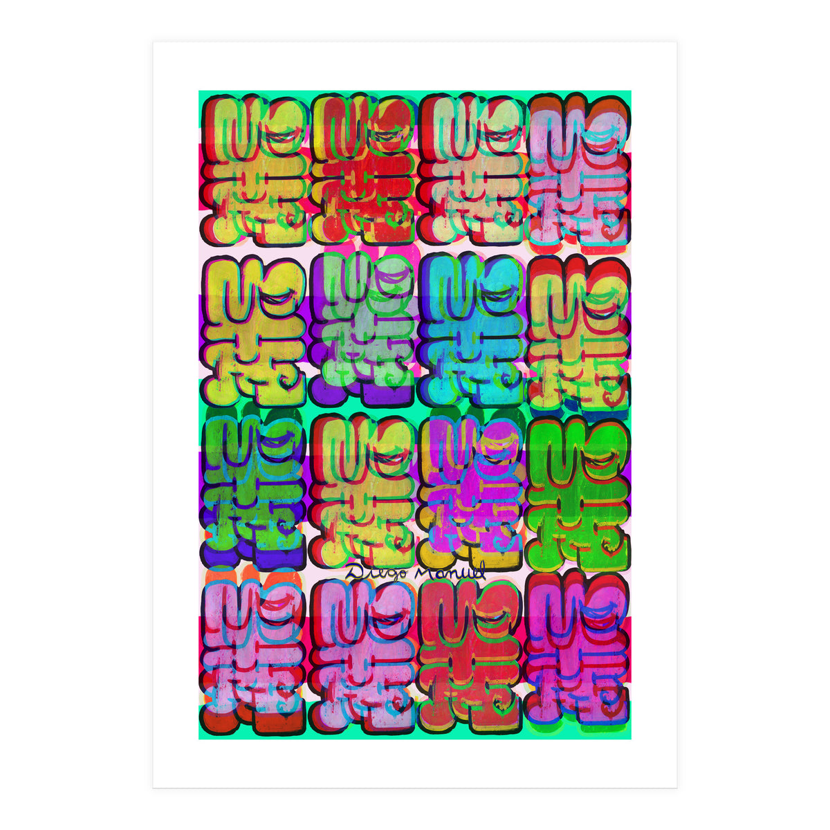 Graffitis 2021 Tapiz 126 (Print Only)