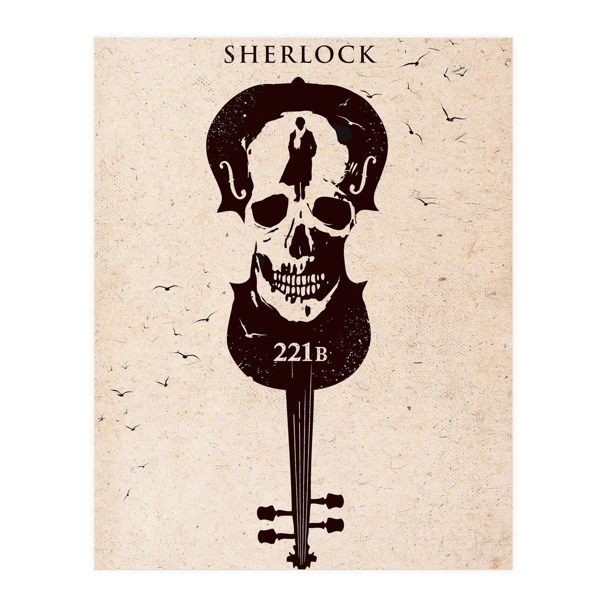 Sherlock movie poster (Print Only)