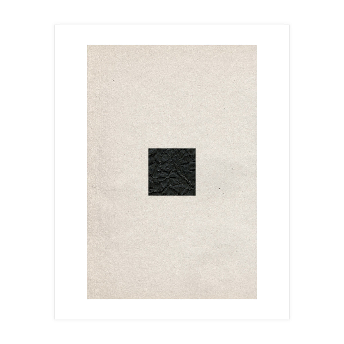 Minimal black square (Print Only)