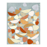 Sea Bed Orange Abstract (Print Only) thumbnail