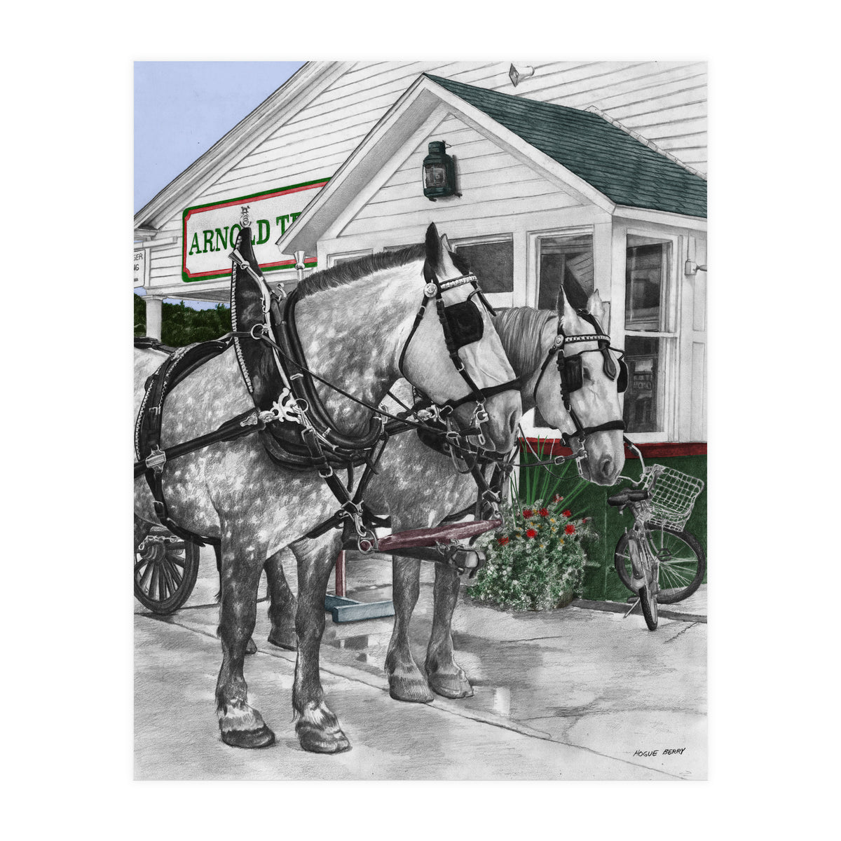 Mackinac Island Horses (Print Only)