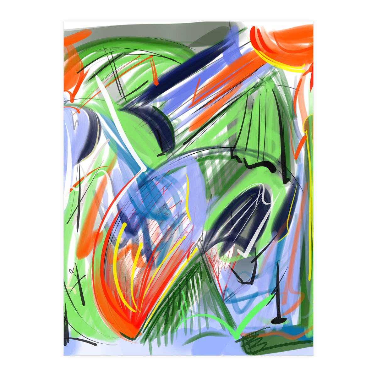 Faith Hope And Love (Print Only)