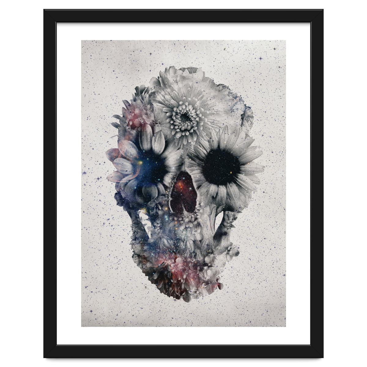 Floral Skull 2