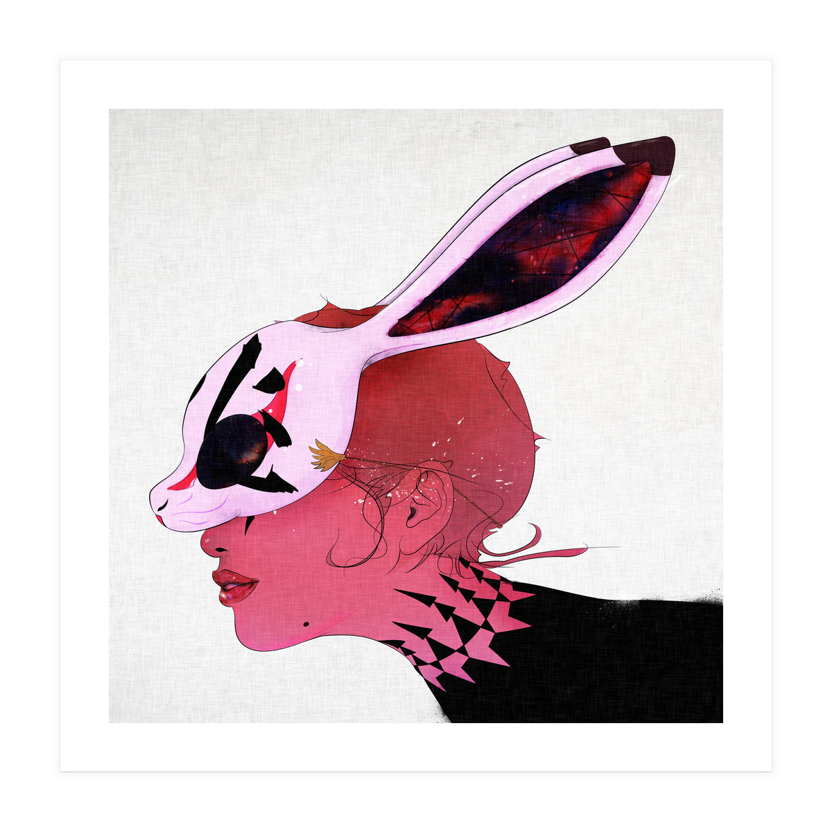 Rabbit Mask (Print Only)