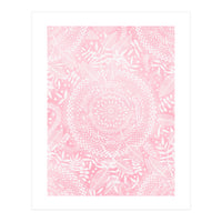 Medallion Pattern in Blush Pink (Print Only)