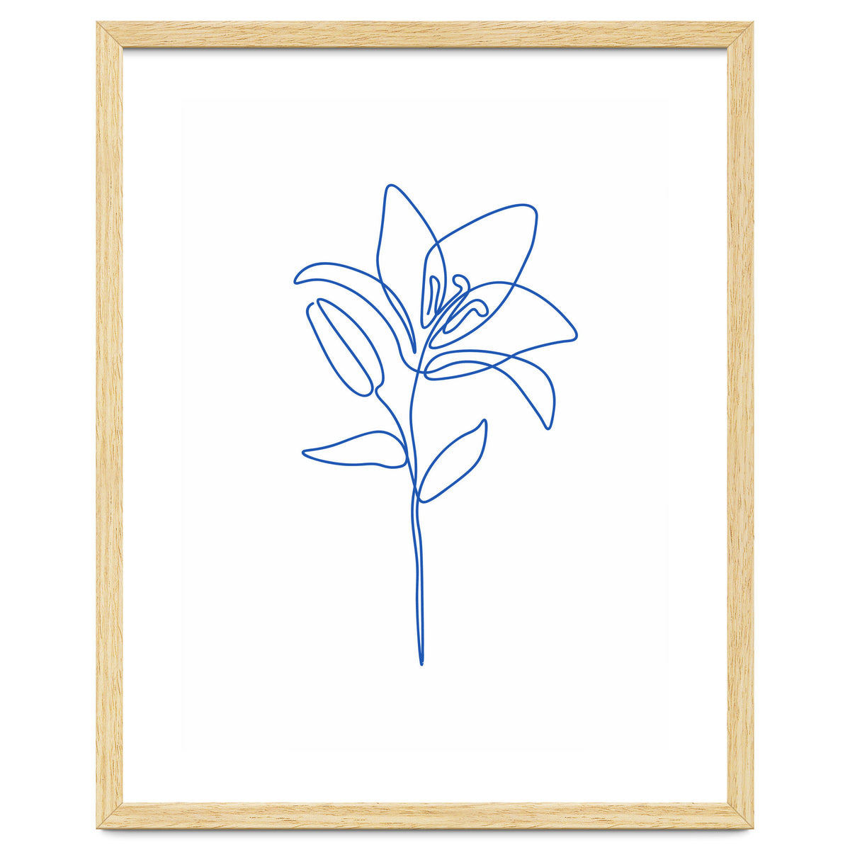 One Line Flower II
