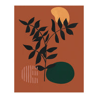 Boho Terracotta Plant (Print Only)