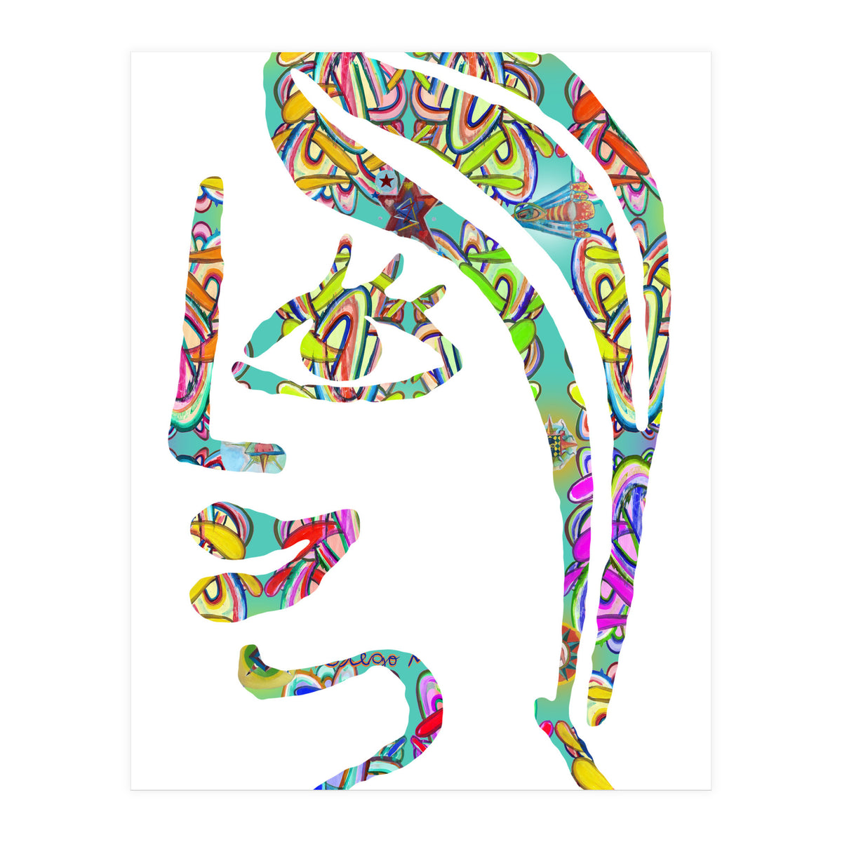 Graffiti Digital 12 2022 D 8 (Print Only)