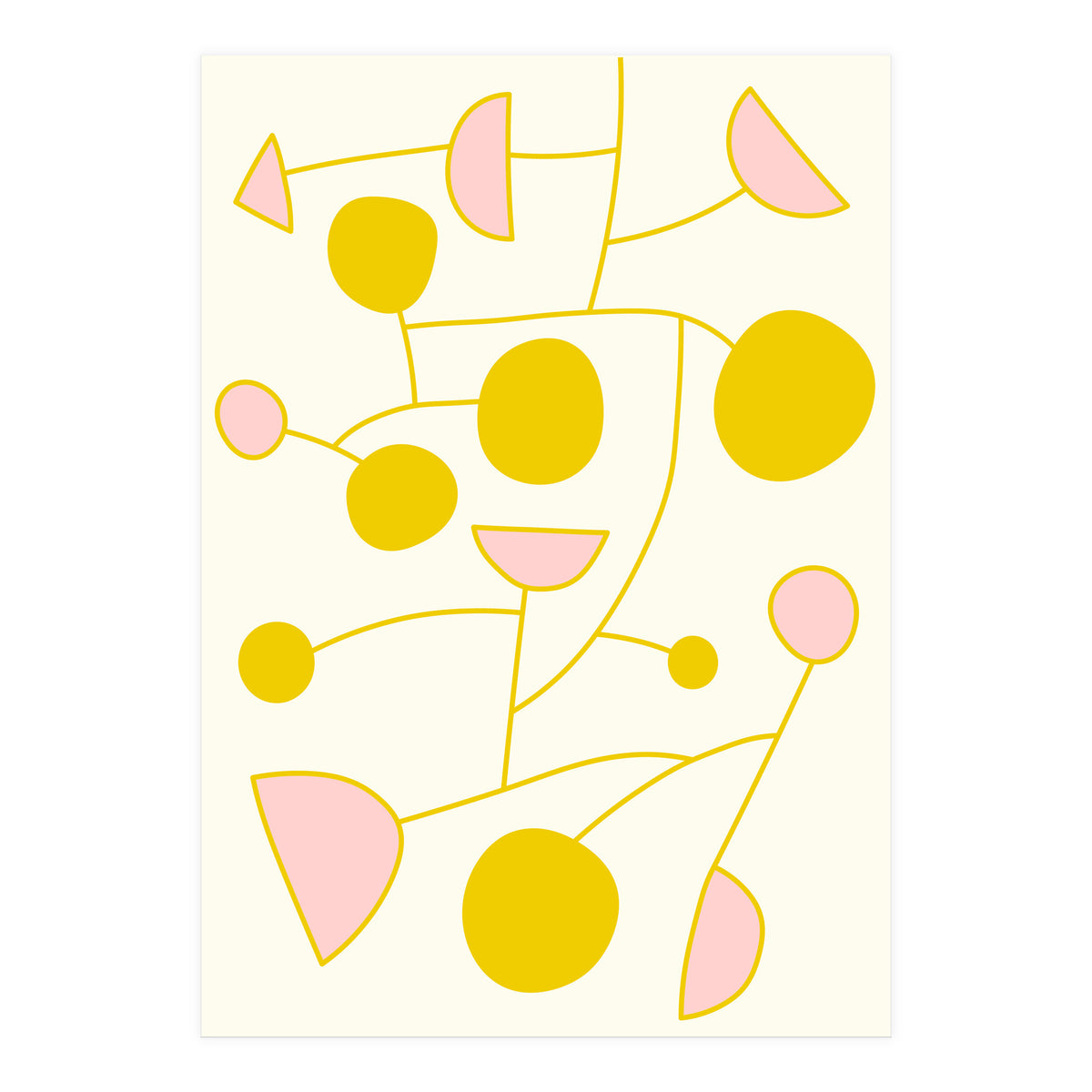 Pensamiento amarillo (Print Only)