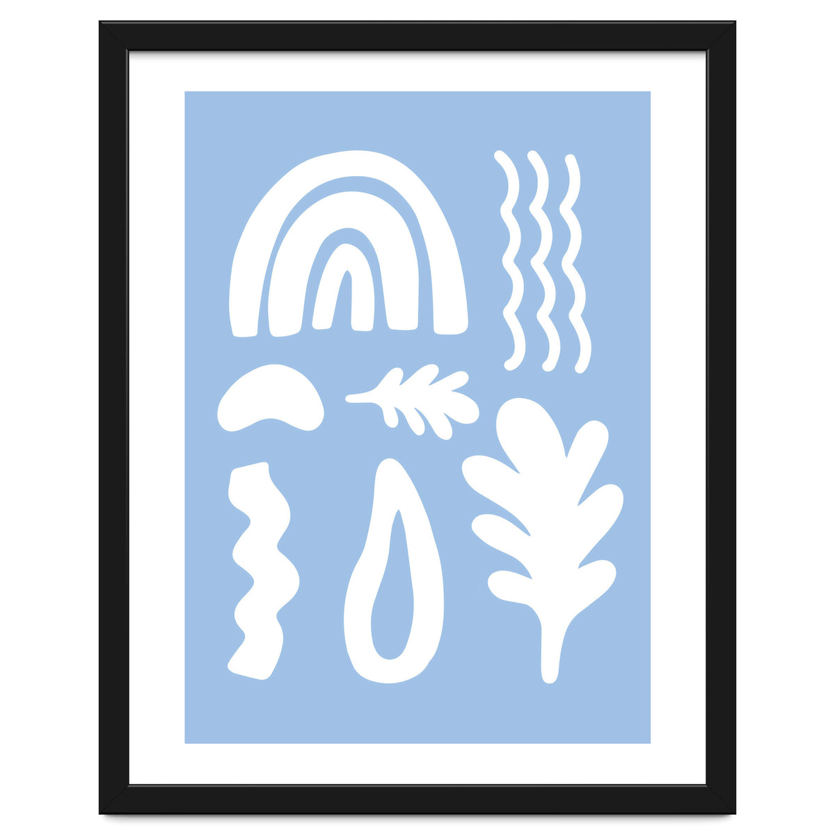 Abstract Happy Shapes