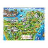 Yucatan Map Illustration (Print Only) thumbnail