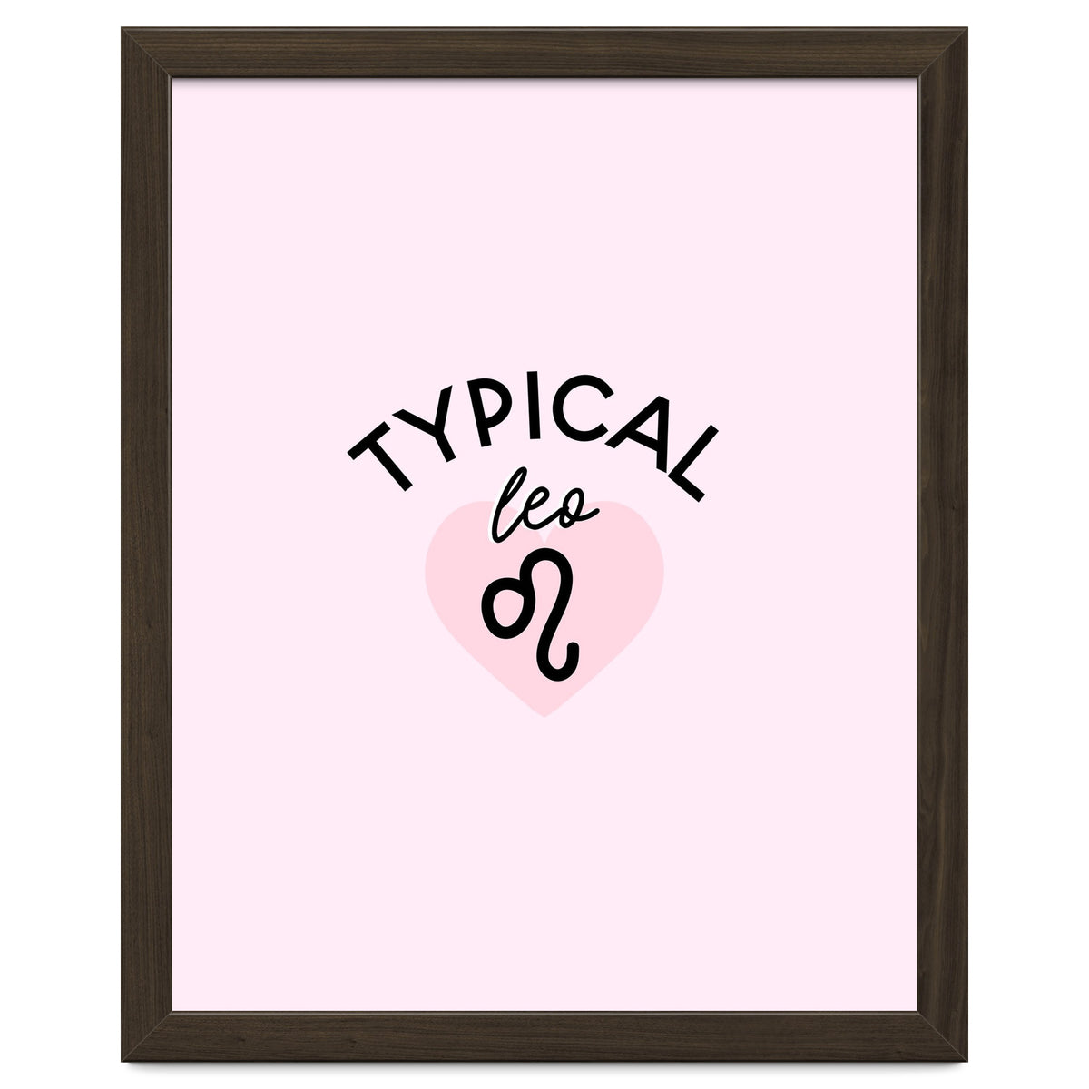 Typical Leo Horoscope Print