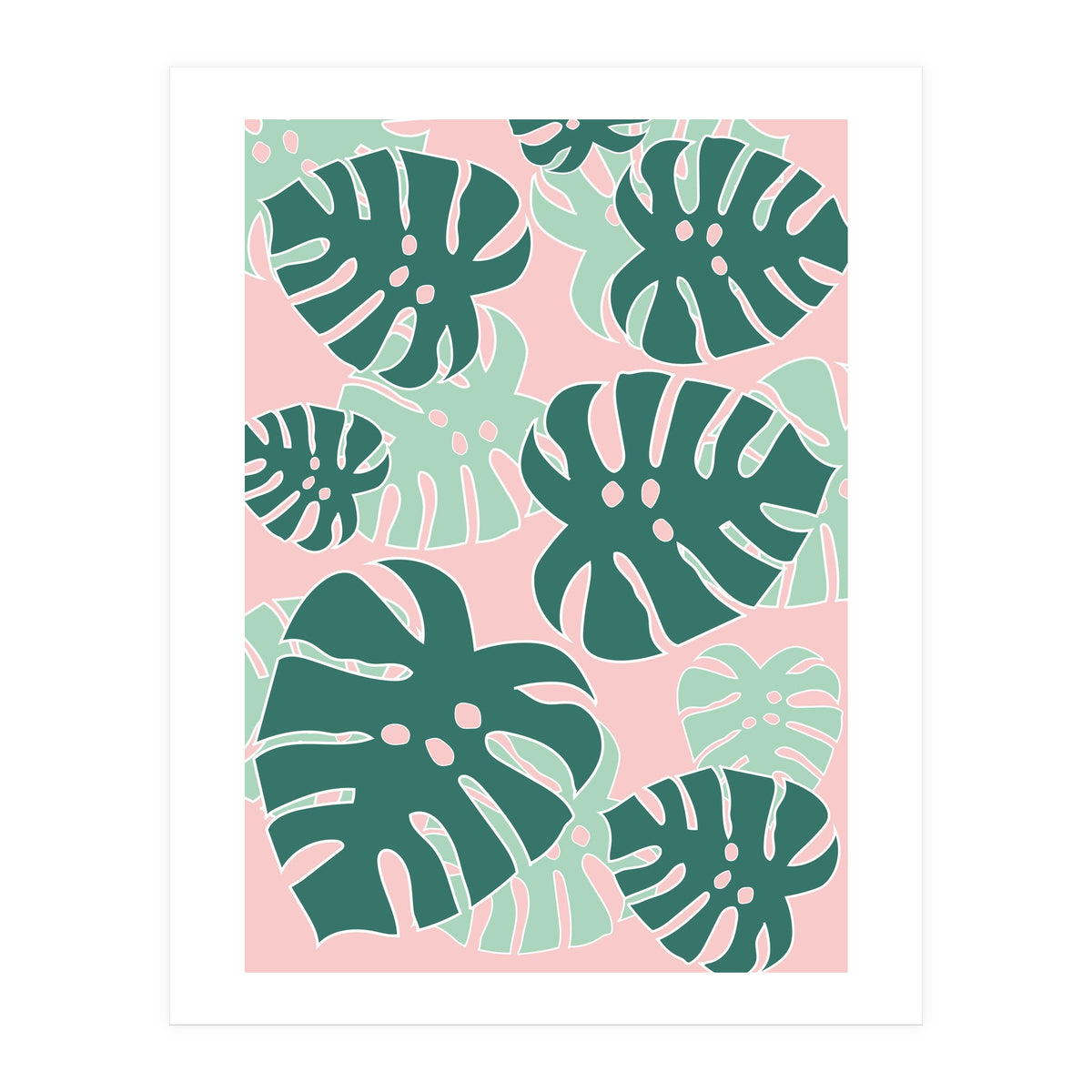 Monstera Tropical (Print Only)