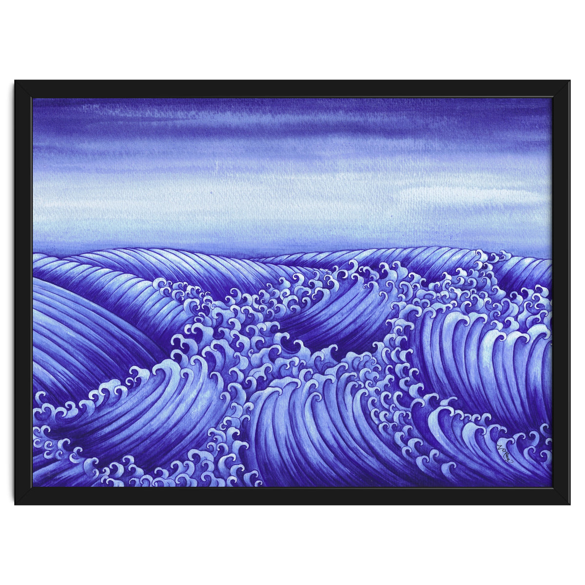 Turbulent Water Triptych part 2