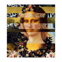 Leonardos Mona Lisa  Botticell (Print Only)