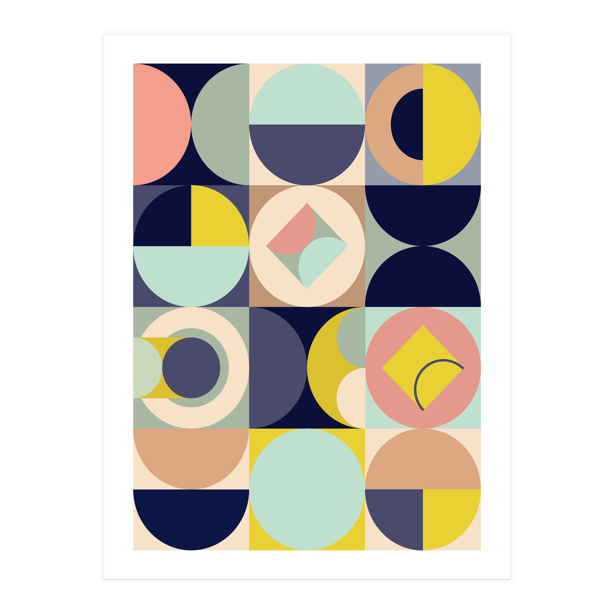 Mescolanza - Rebelion of Geometrica  (Print Only)