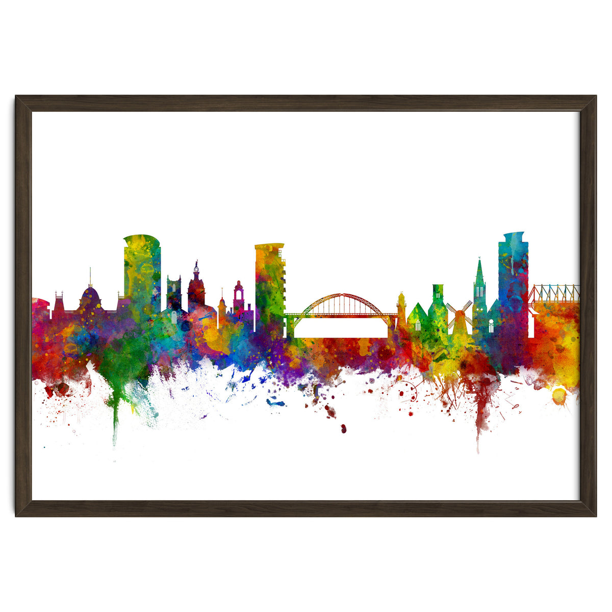 Sunderland England Skyline