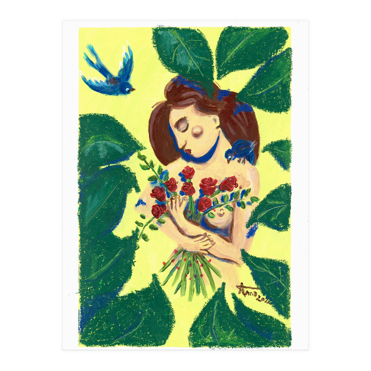 Rose Lady  (Print Only)