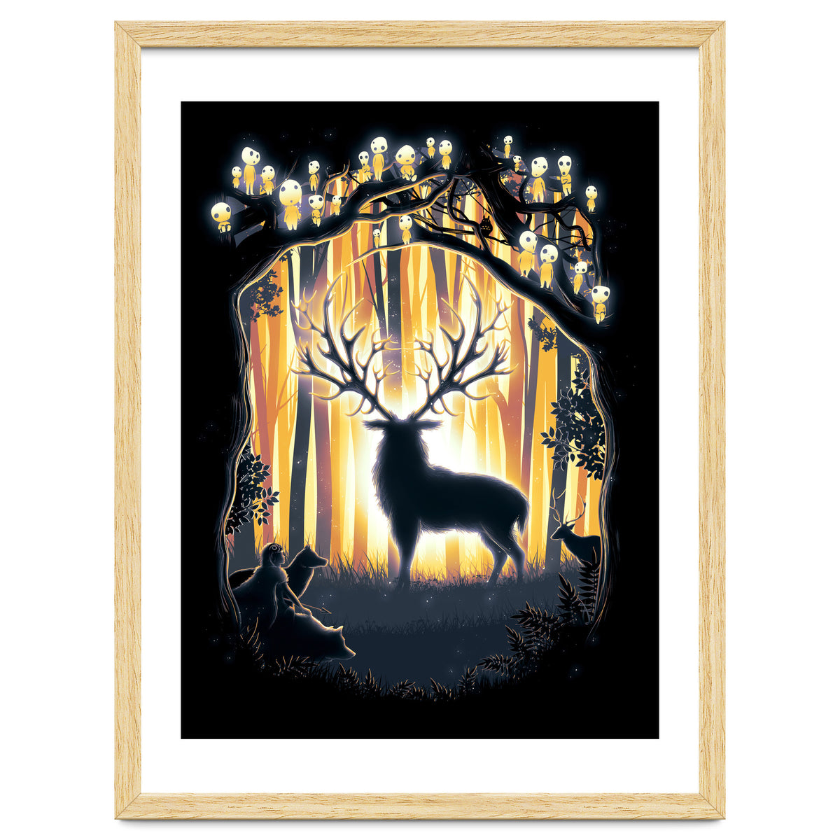 Deer God Please Save Our Forest