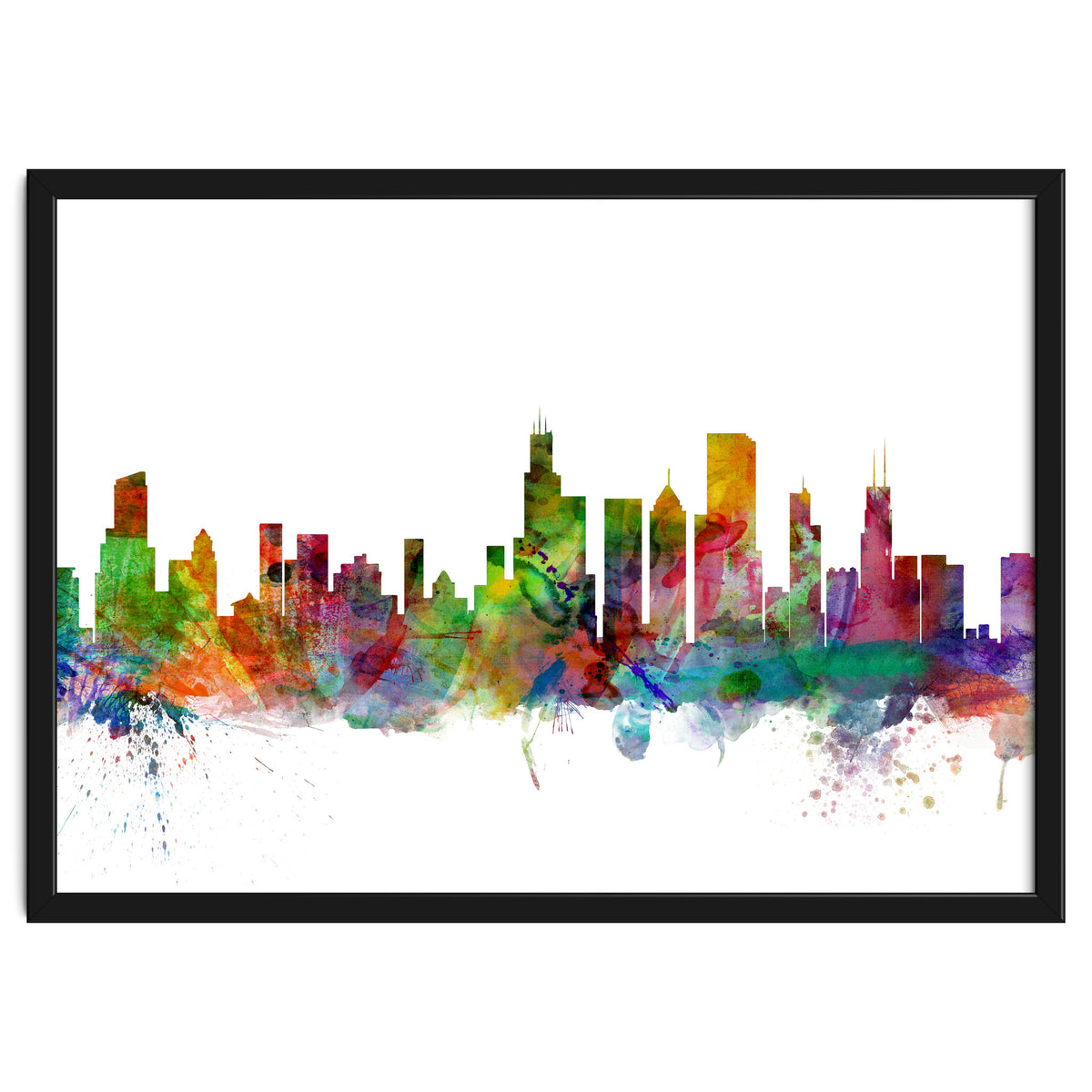 Chicago Illinois Skyline