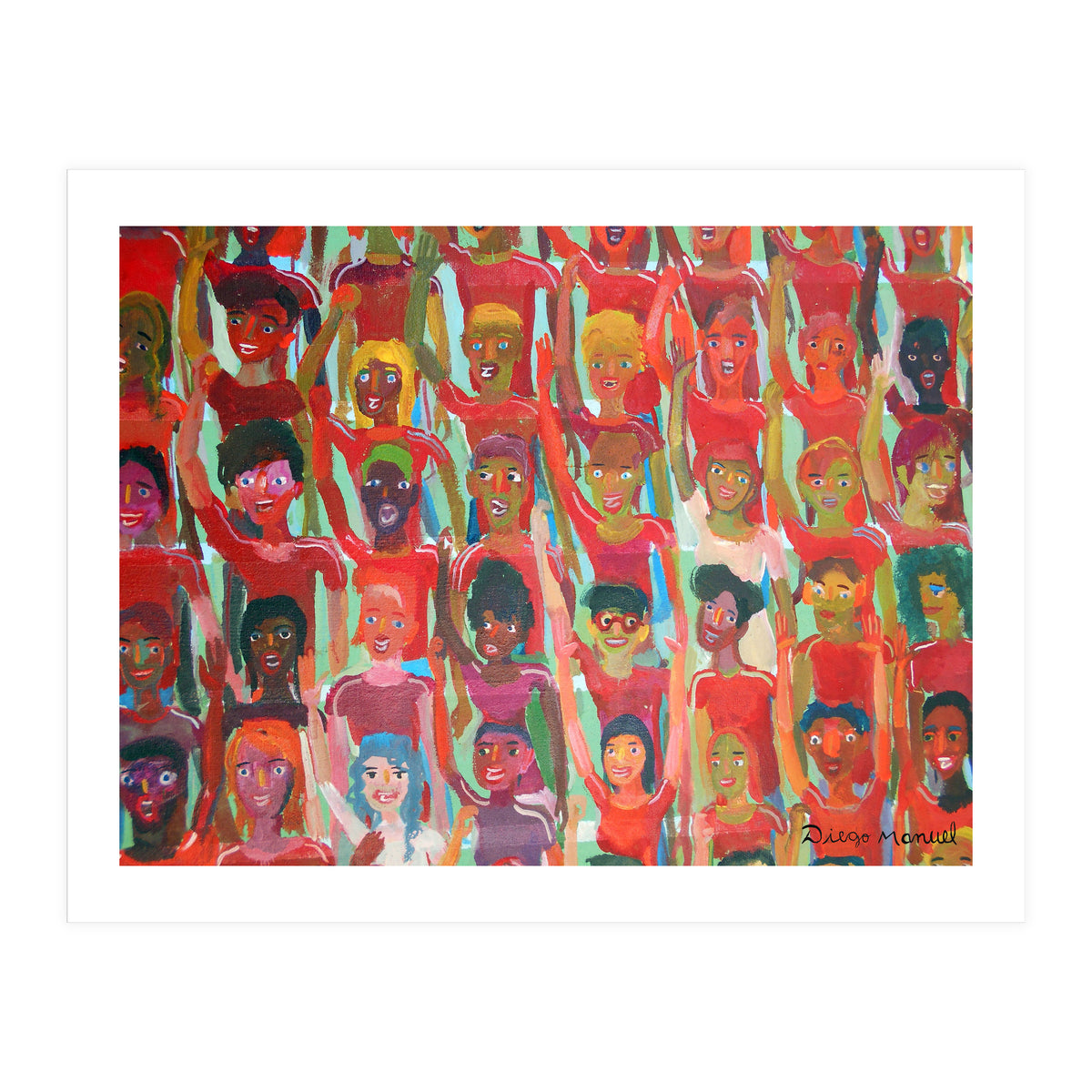 Hichada Roja Detalle 1 (Print Only)