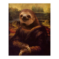 Sloth Mona Lisa (Print Only)