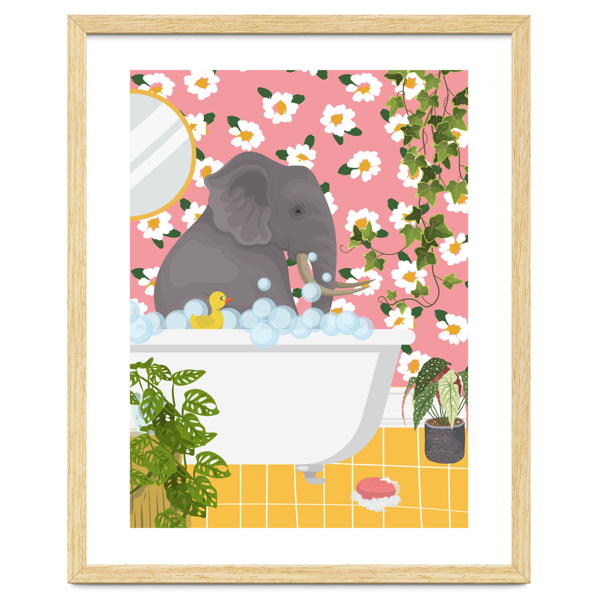 Elephant Bathing