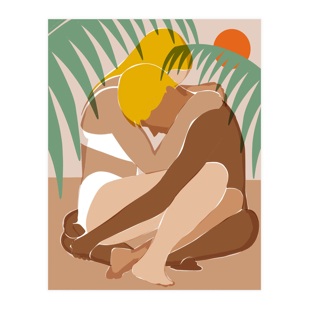 Cuddle All Day (Print Only)