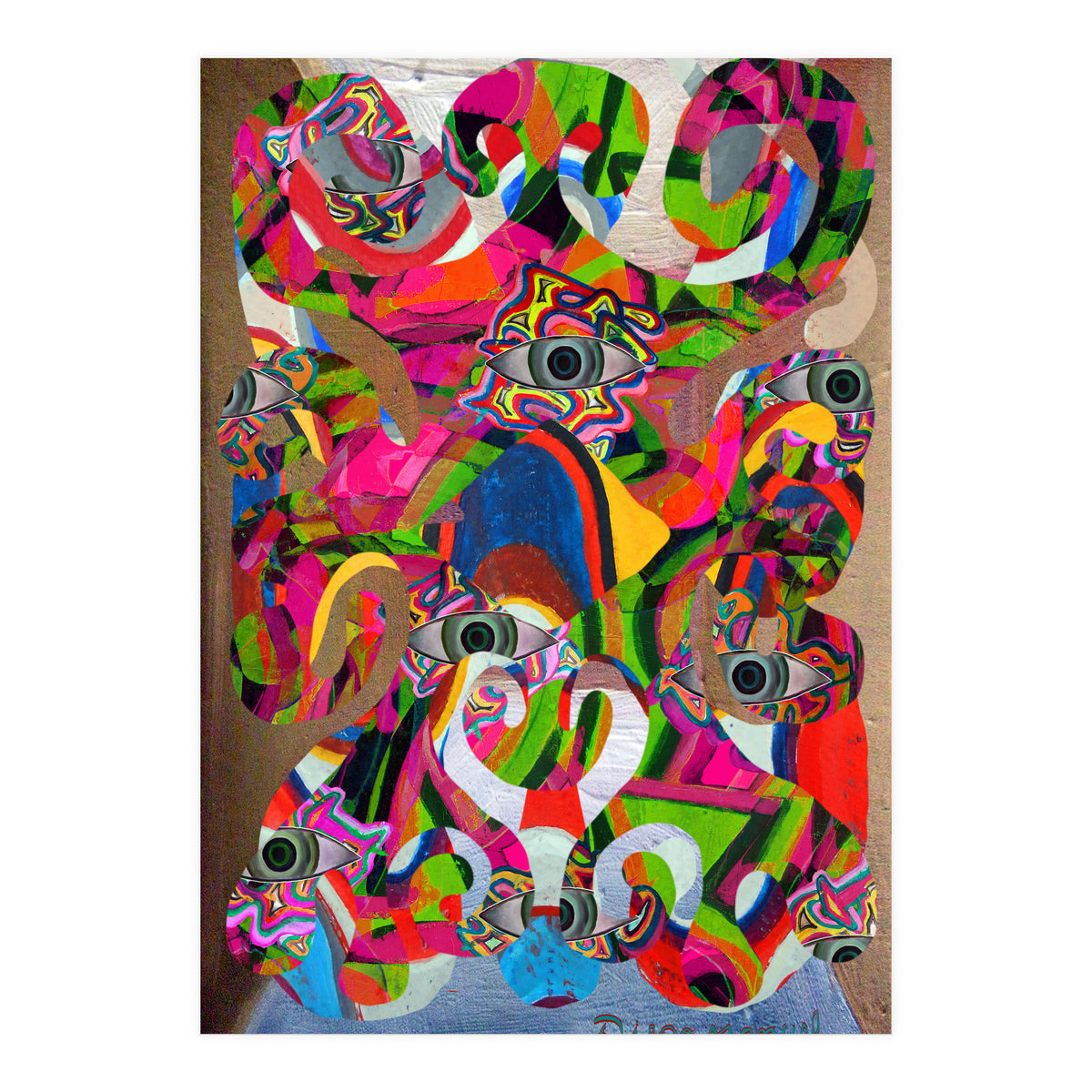 Pop Abstract 2023 A 26 (Print Only)