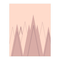 Pink mountains  (Print Only)