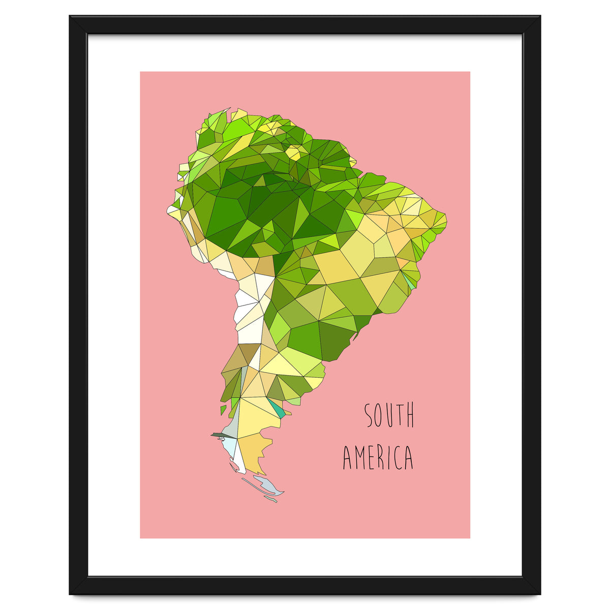 SOUTH AMERICA – Pink