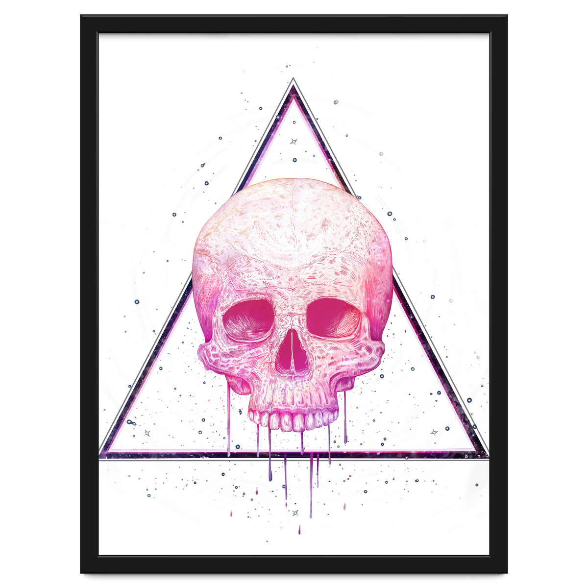 Skull In Triangle