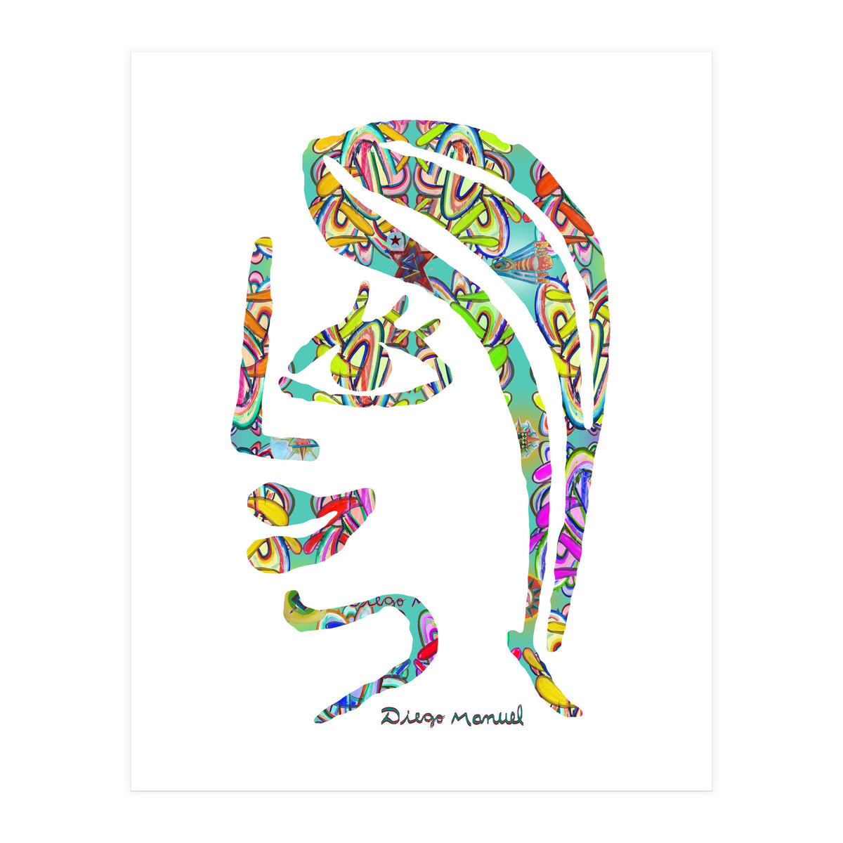 Graffiti Digital 12 2022 D 8 (Print Only)