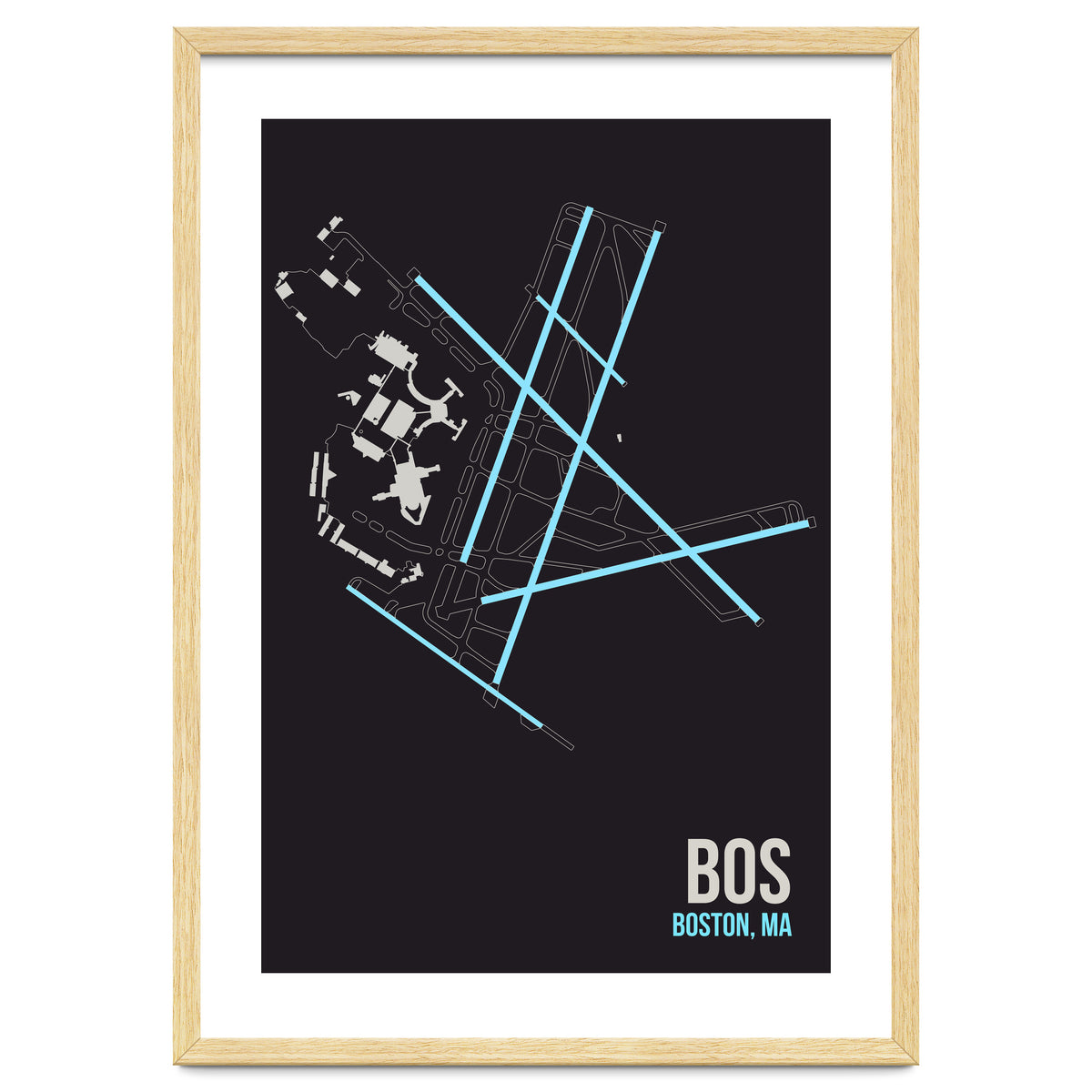 Boston Airport Layout