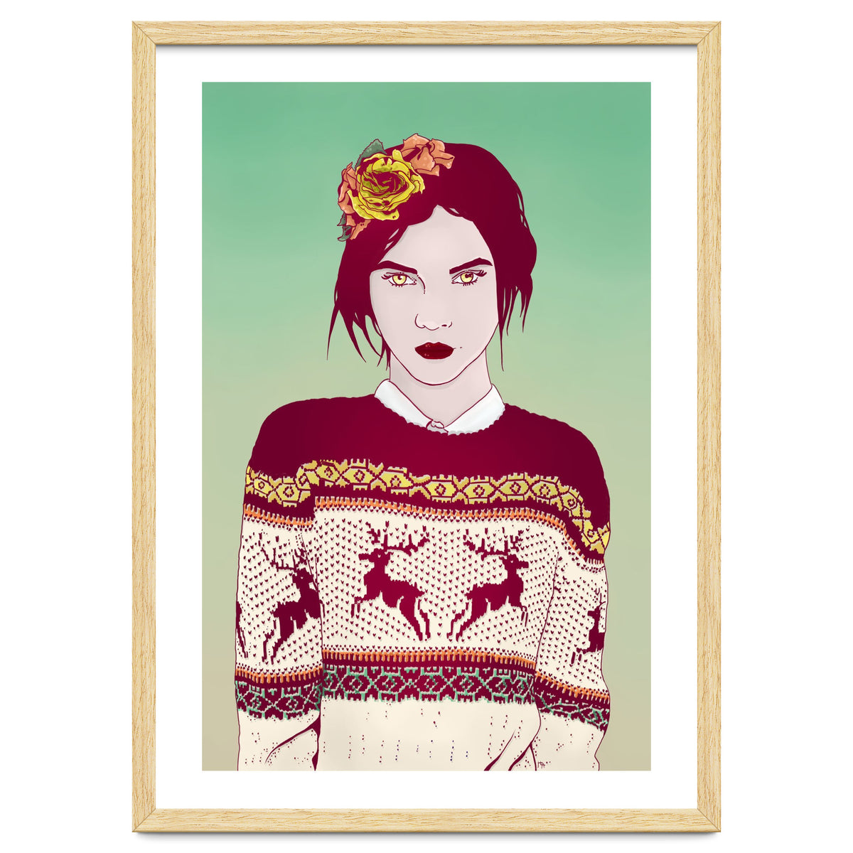 Sweater Weather Lady