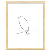 One Line Art Bird II