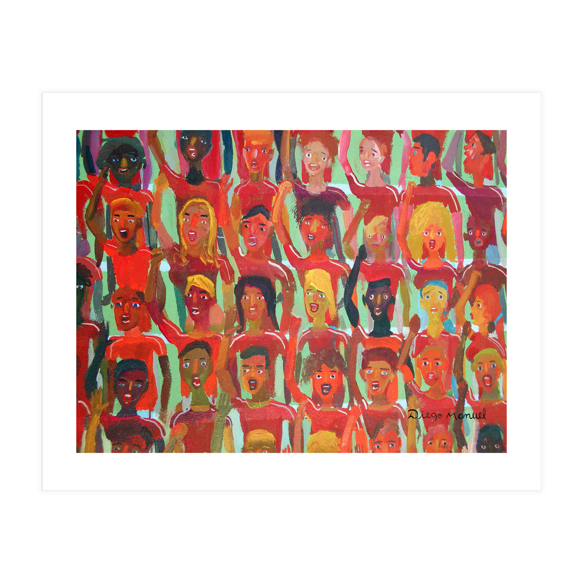 Hichada Roja Detalle 3 (Print Only)