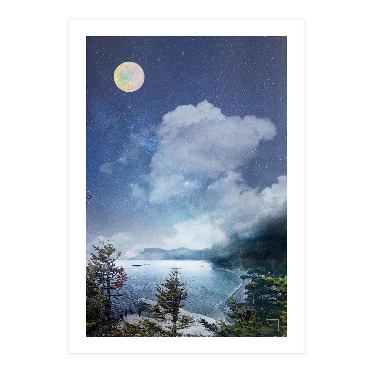 Calm waters (Print Only)