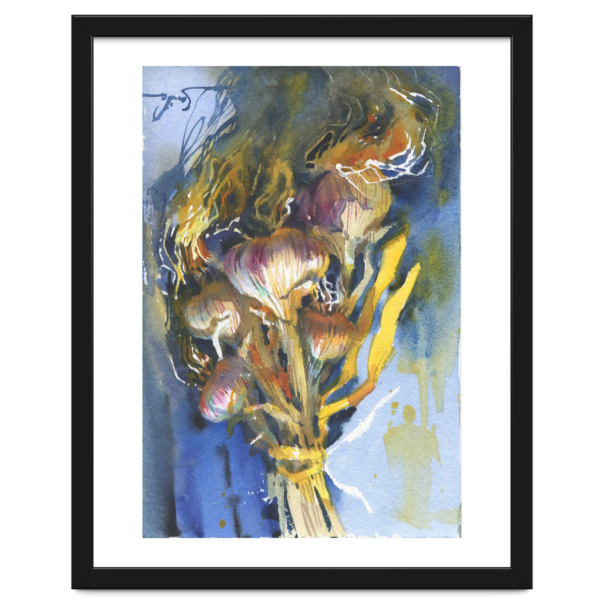 Sunny still life Garlic