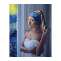 Starry Night Girl (Print Only)