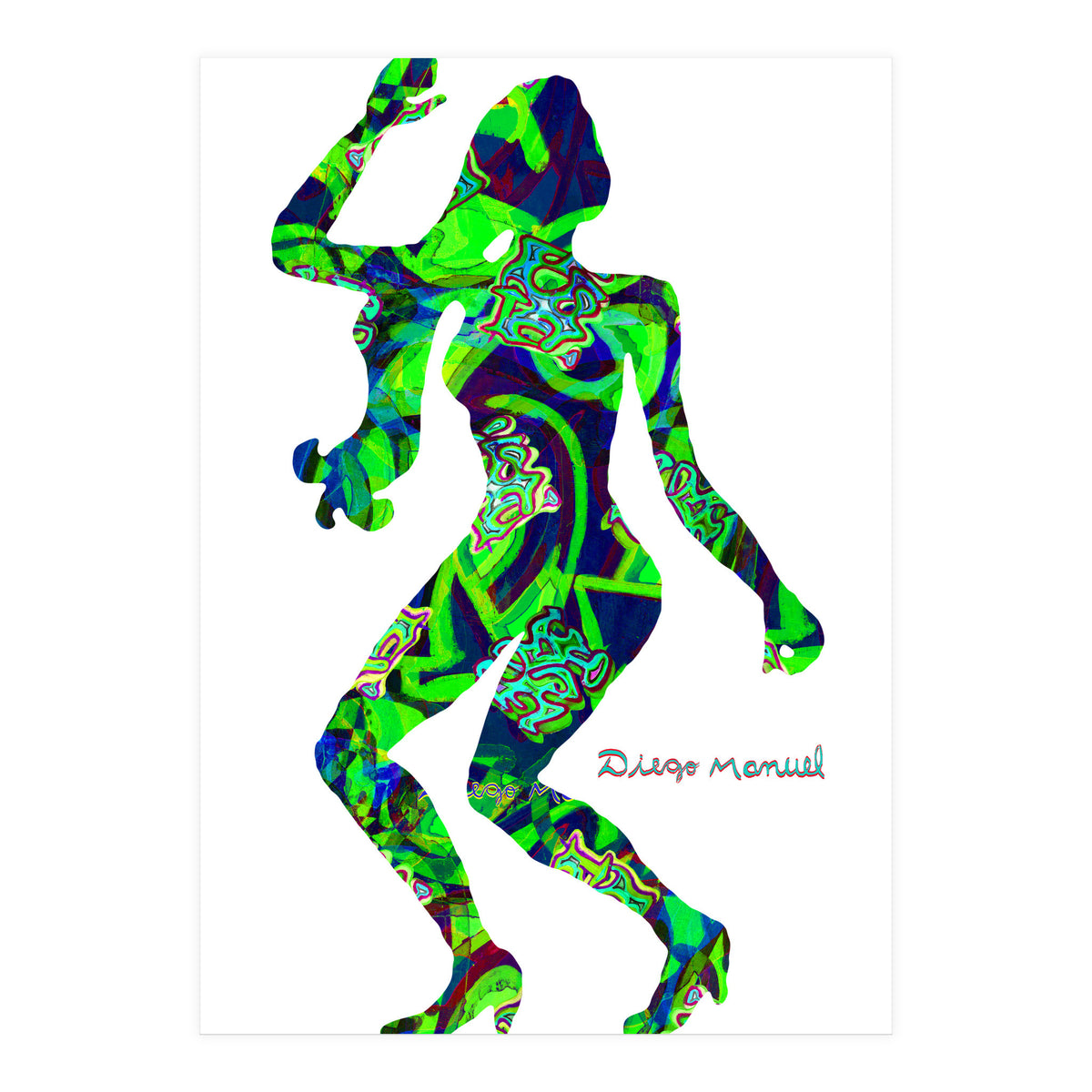 Dance Girl B 19  (Print Only)