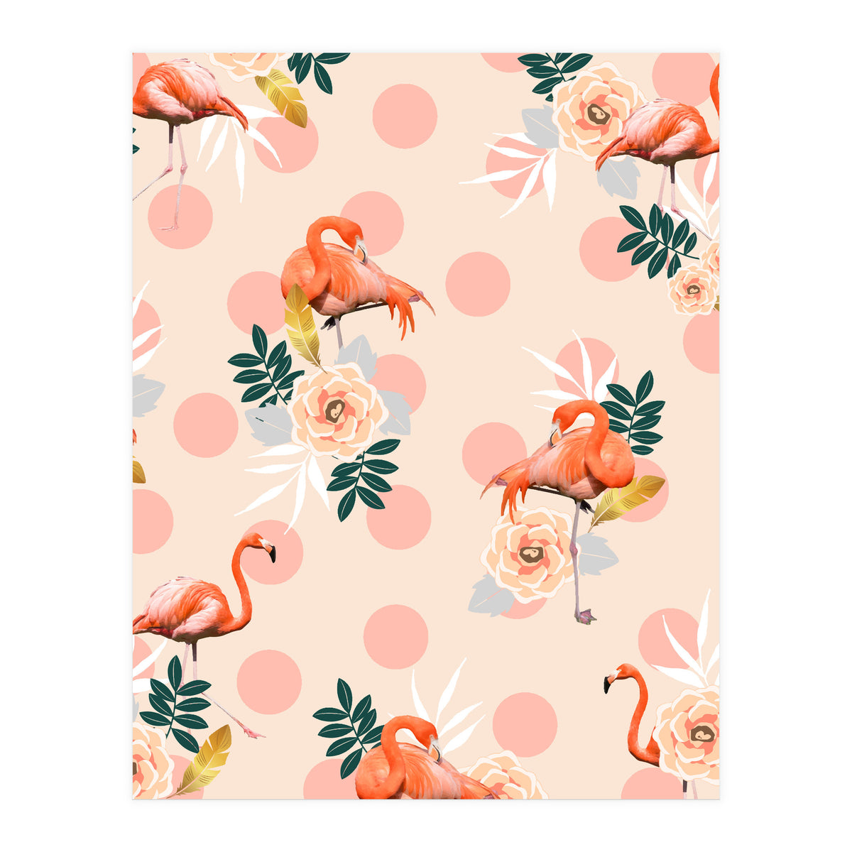 Flamingo Jazz (Print Only)