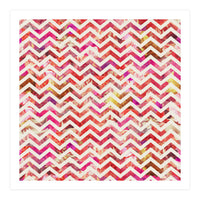 Floral Chevron (Print Only)